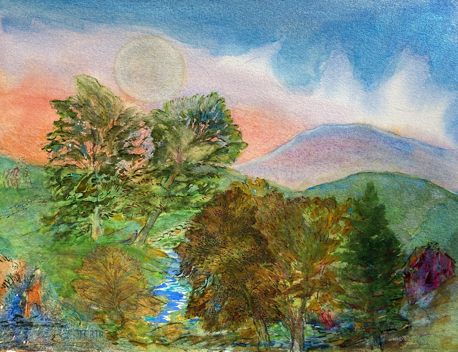 Click here to view Just Over the Ridge by Jane Forth