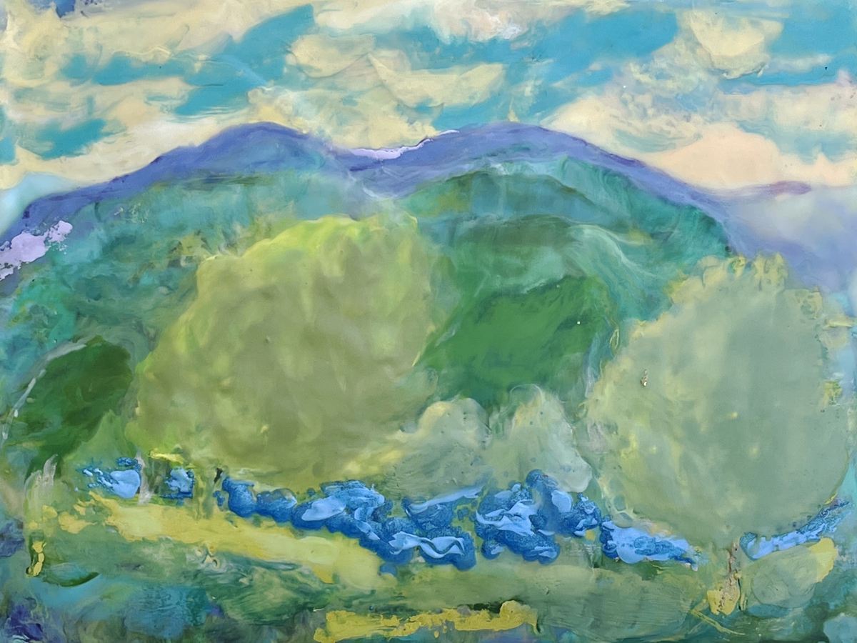 Click here to view Blue Hillsides by Jane Forth