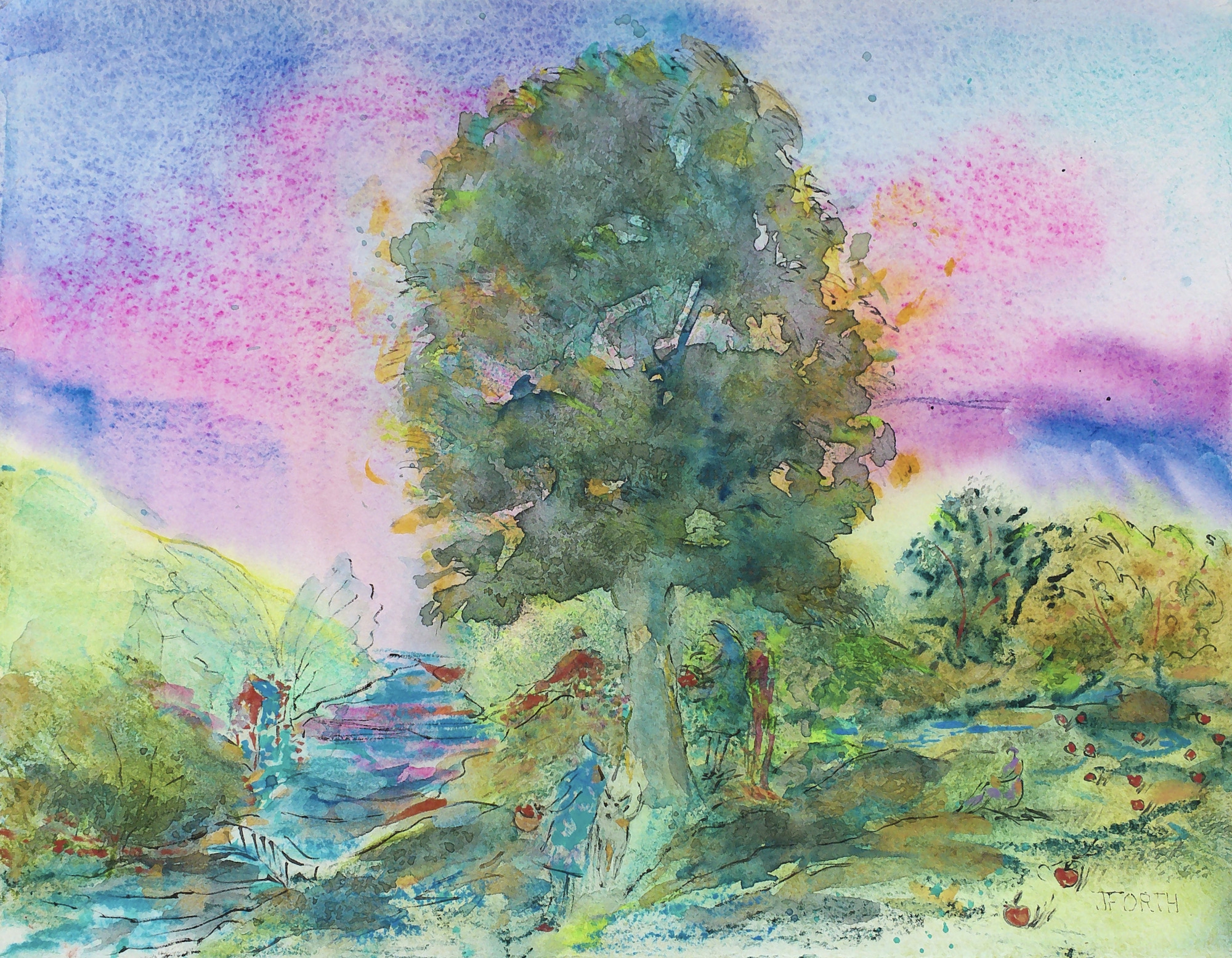 Click here to view Orchard and Sycamore by Jane Forth